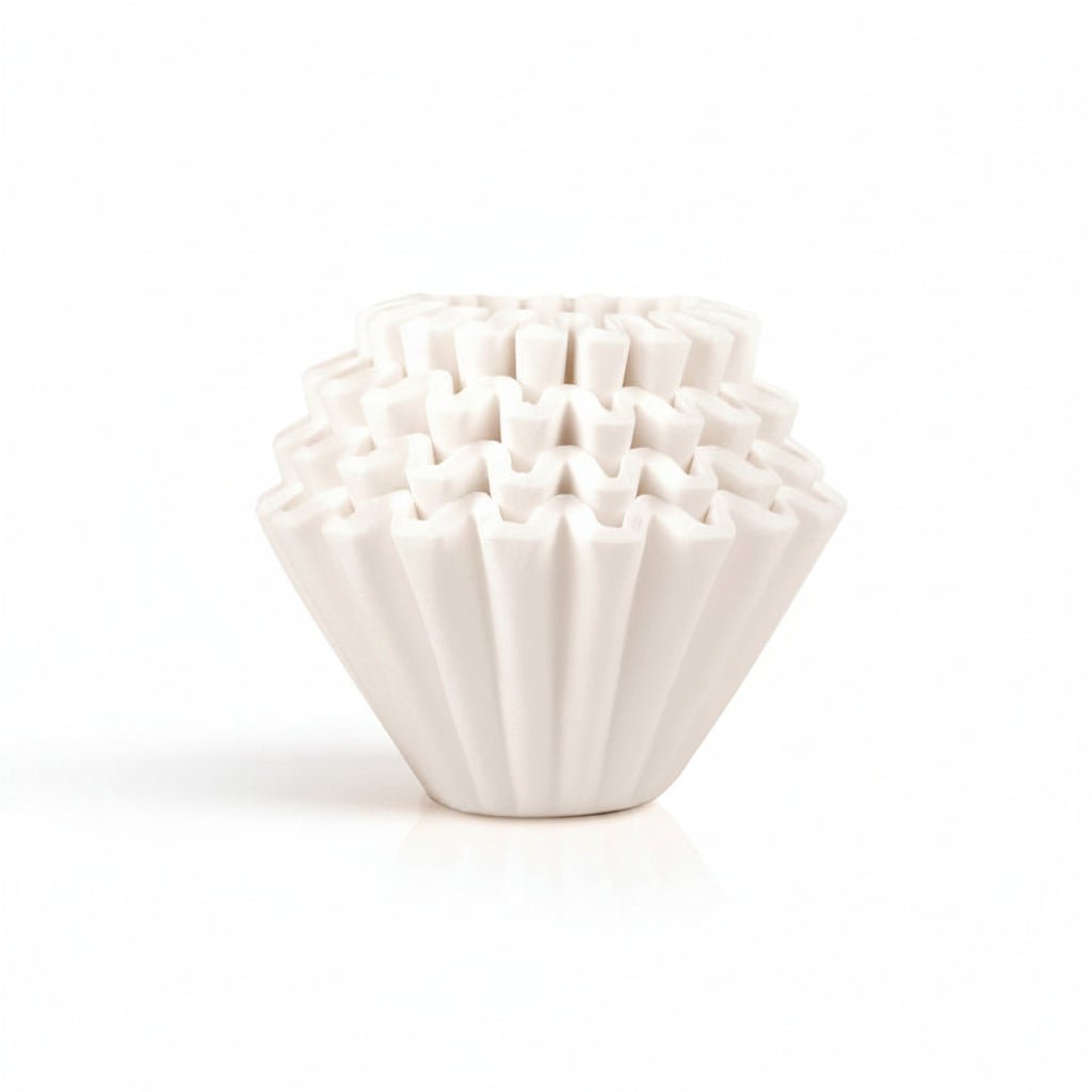 Nossa Familia Coffee Kalita Wave 185 Paper Coffee Filters – 100ct