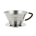 Kalita Wave 185 Stainless Steel Pour-Over Dripper