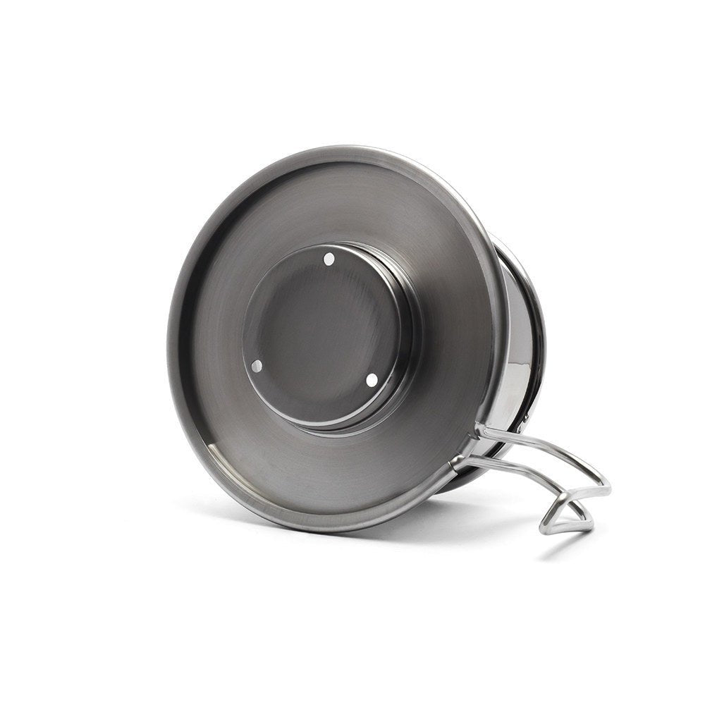 Stainless steel Kalita Wave Tsubame 155 pour-over dripper