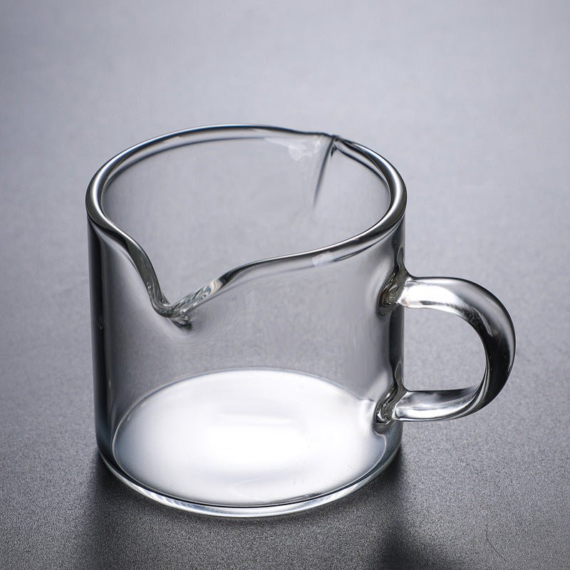 Kitchen Small Glass Milk Cup, Espresso Coffee Cup, Two Mouths To Share - Shop Coffee Hobby