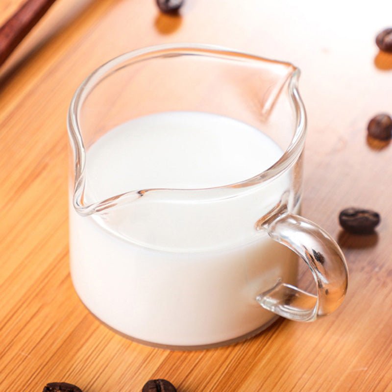Kitchen Small Glass Milk Cup, Espresso Coffee Cup, Two Mouths To Share - Shop Coffee Hobby