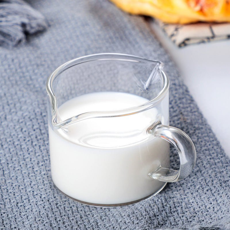 Kitchen Small Glass Milk Cup, Espresso Coffee Cup, Two Mouths To Share - Shop Coffee Hobby