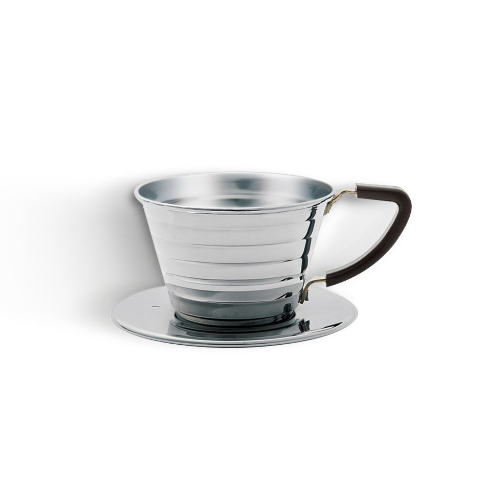Kalita Wave 155 Pour Over Starter Kit – Stainless Steel Dripper & Filters