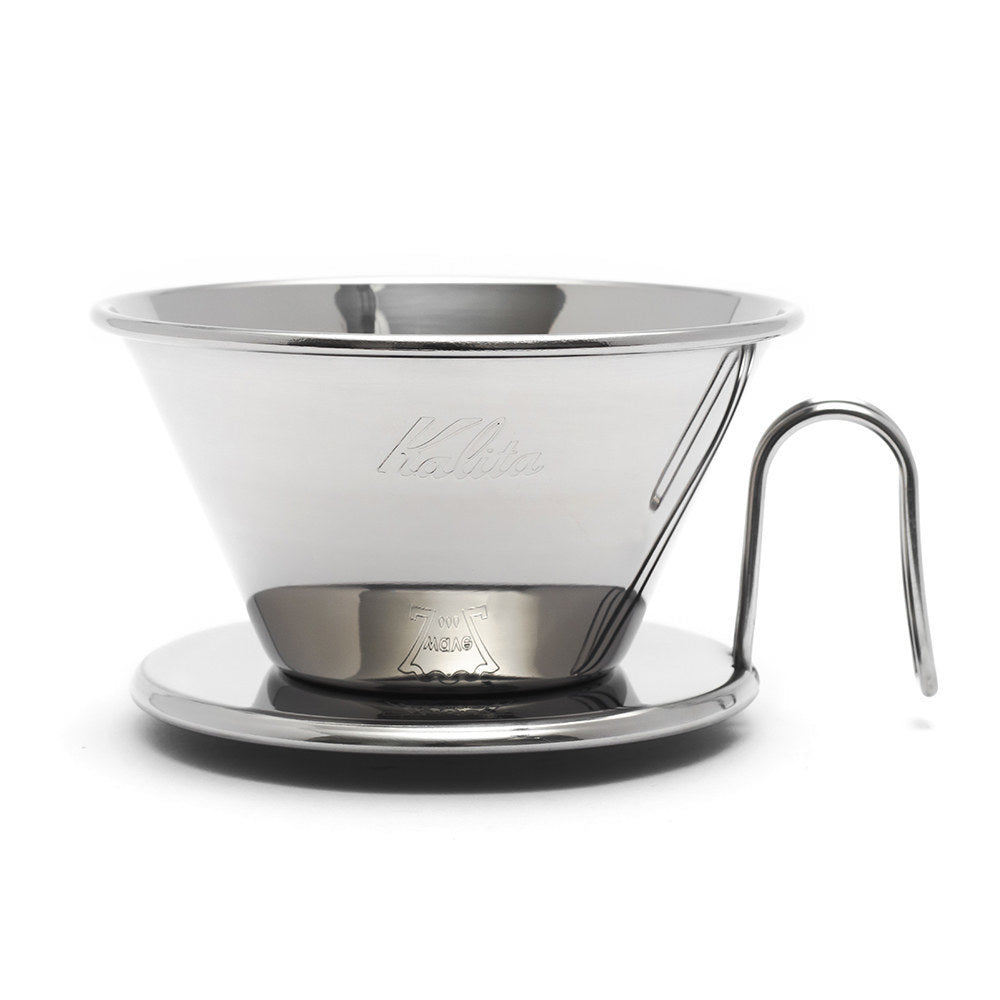 Kalita Wave Tsubame 185 Stainless Steel Pour-Over Dripper