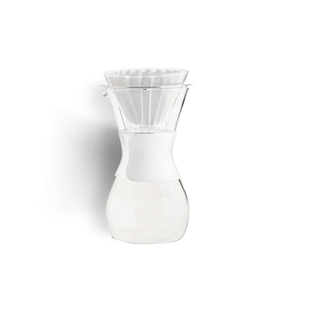 Kalita Wave Style Pour Over Kit – Glass Brewer, Filters & Coffee Journal