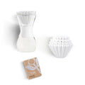 Kalita Wave Style Pour Over Kit – Glass Brewer, Filters & Coffee Journal