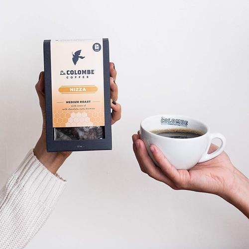 La Colombe Nizza Medium Roast Whole Bean Coffee - Notes Of Milk Chocolate, Nuts & Brownie With Honey-Sweet Roasted Nuttiness, 12 Ounce (Pack Of 1) - Shop Coffee Hobby