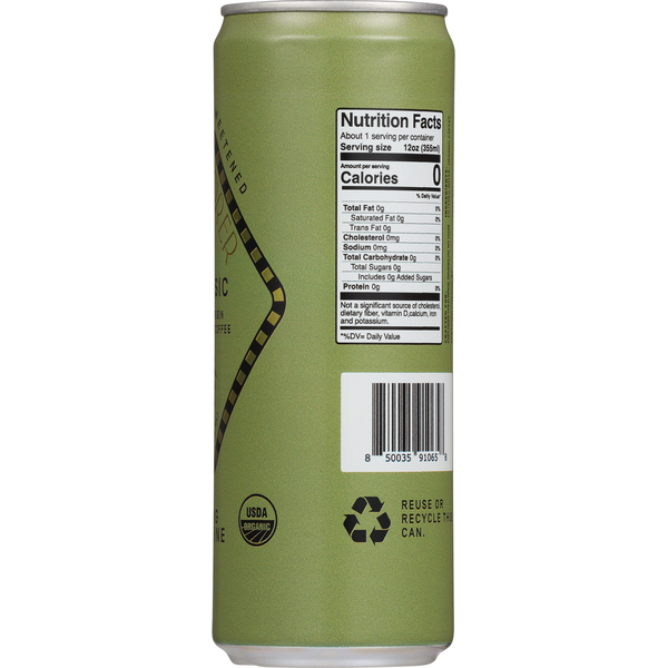 Explorer Black Unsweetened Cold Brew | The Classic Full-Caf