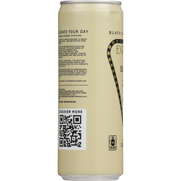 Explorer Black Unsweetened Cold Brew | The Seeker Half-Caf