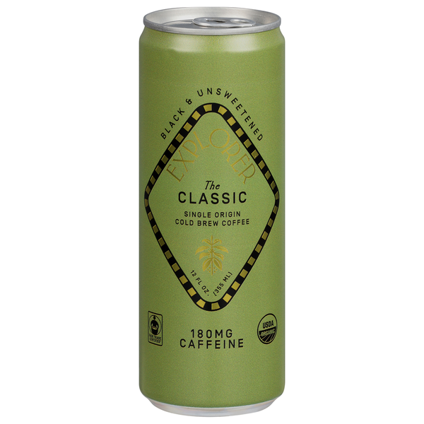 Explorer Black Unsweetened Cold Brew | The Classic Full-Caf