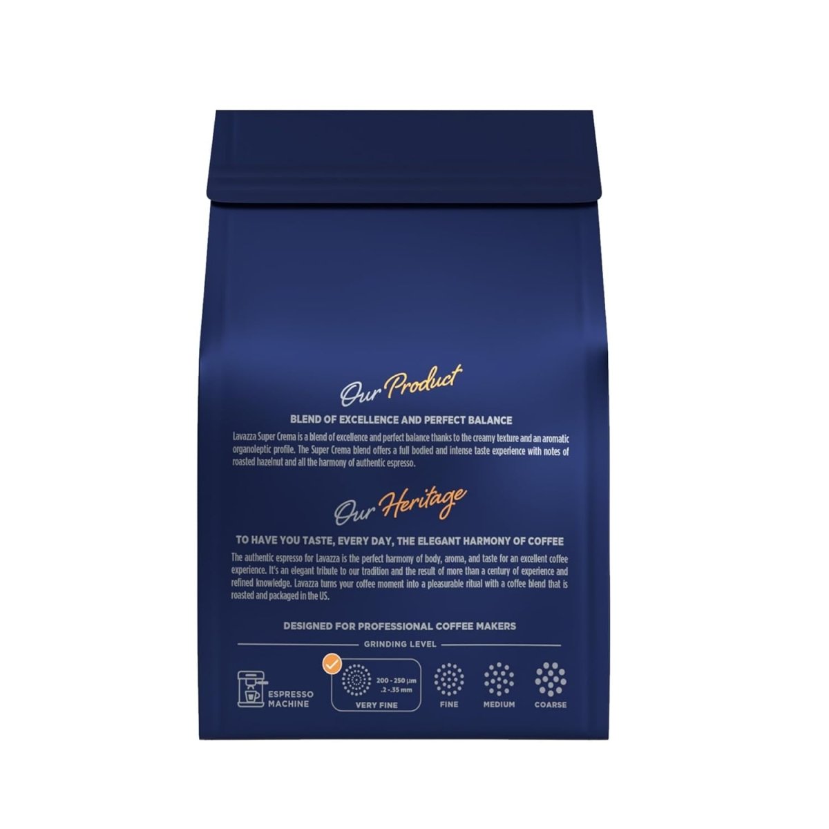 Lavazza Super Crema Whole Bean Coffee – Medium Espresso Roast, 22 oz Bag - Shop Coffee Hobby