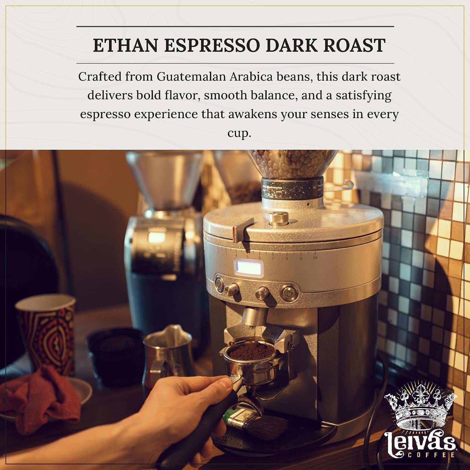 Leiva’S Dark Roast Whole Bean Espresso (8Oz), Freshly Roasted, Micro-Lot Guatemalan Coffee Beans – El Capitan Ethan Espresso Coffee Beans W/Chocolate & Blueberry Notes - Low Acidity Roast (2 Pack) - Haynesworld General Goods