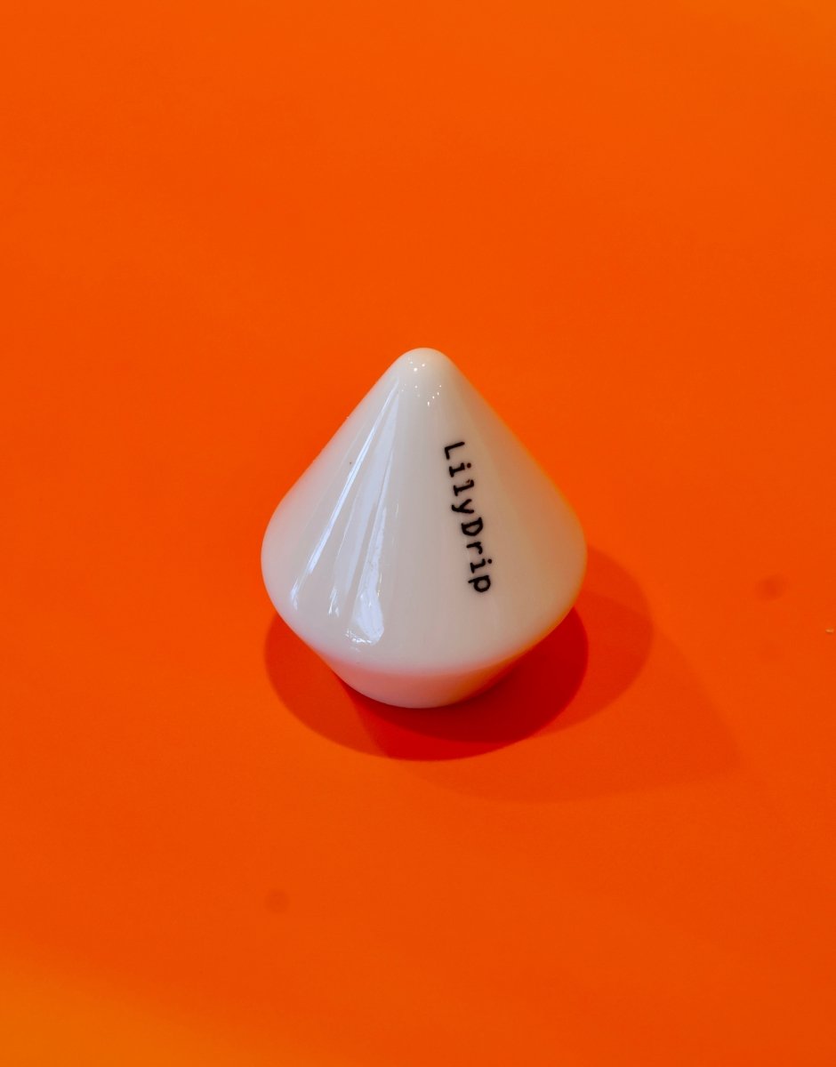 LilyDrip – Ceramic Pour-Over Specialty Coffee Accessory, Fits Pour-Over Cone Drippers - Shop Coffee Hobby