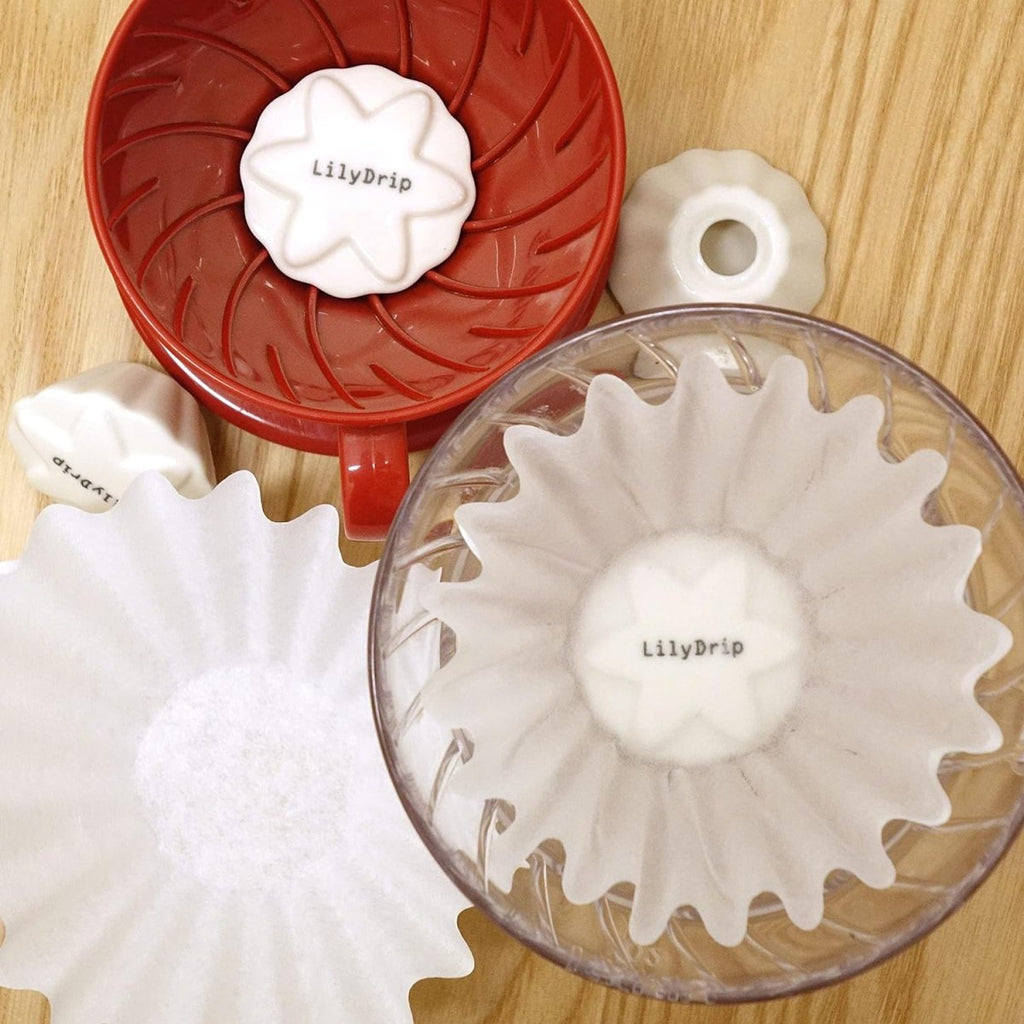 LOTOS – Pour-over Coffee Brewer Accessory, Fits Cone Drippers, Uses basket filters - Shop Coffee Hobby