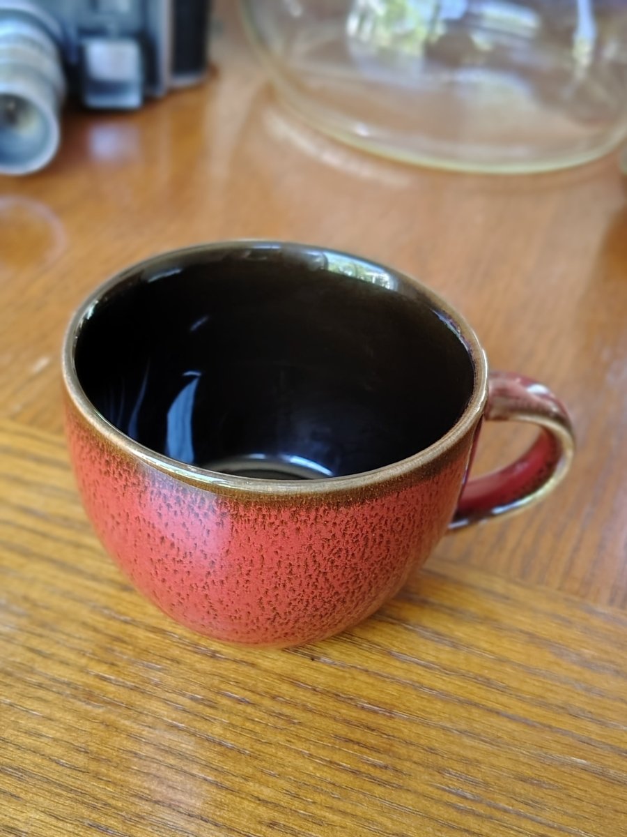 Luzerne Red Handcrafted Espresso Cup - Shop Coffee Hobby