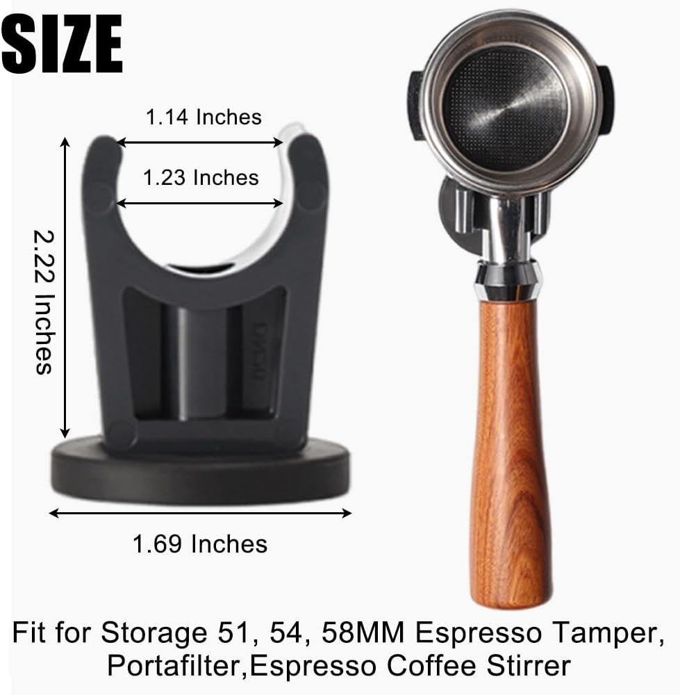 Magnetic Wall-Mounted Tamper & Portafilter Holder – Fits 51/54/58mm Espresso Tools - Shop Coffee Hobby