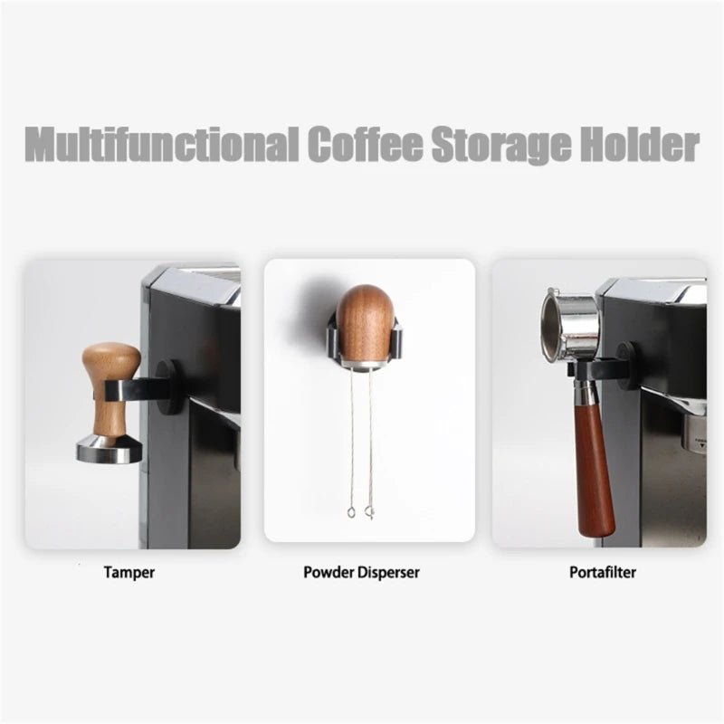 Magnetic Wall Rack Portafilter & Tamper Holder for Espresso Tools - Shop Coffee Hobby