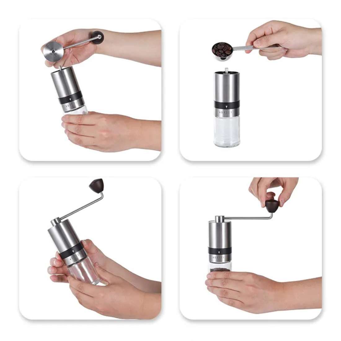 Manual Coffee Grinder – Precision Hand Grinder by Green to Mean Coffee - Shop Coffee Hobby