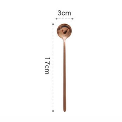 Matte frosted 304 coffee spoon - Shop Coffee Hobby