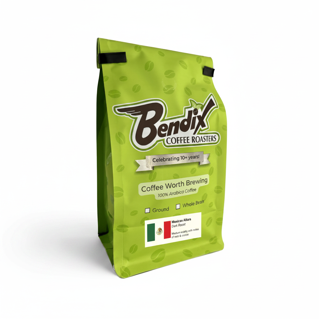 Mexico Dark Roast Coffee – Fair Trade Organic | Bendix Coffee Roasters - Shop Coffee Hobby
