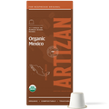 Artizan Coffee Roasters Organic Mexico Espresso Capsules, 10-Pack for Nespresso Original