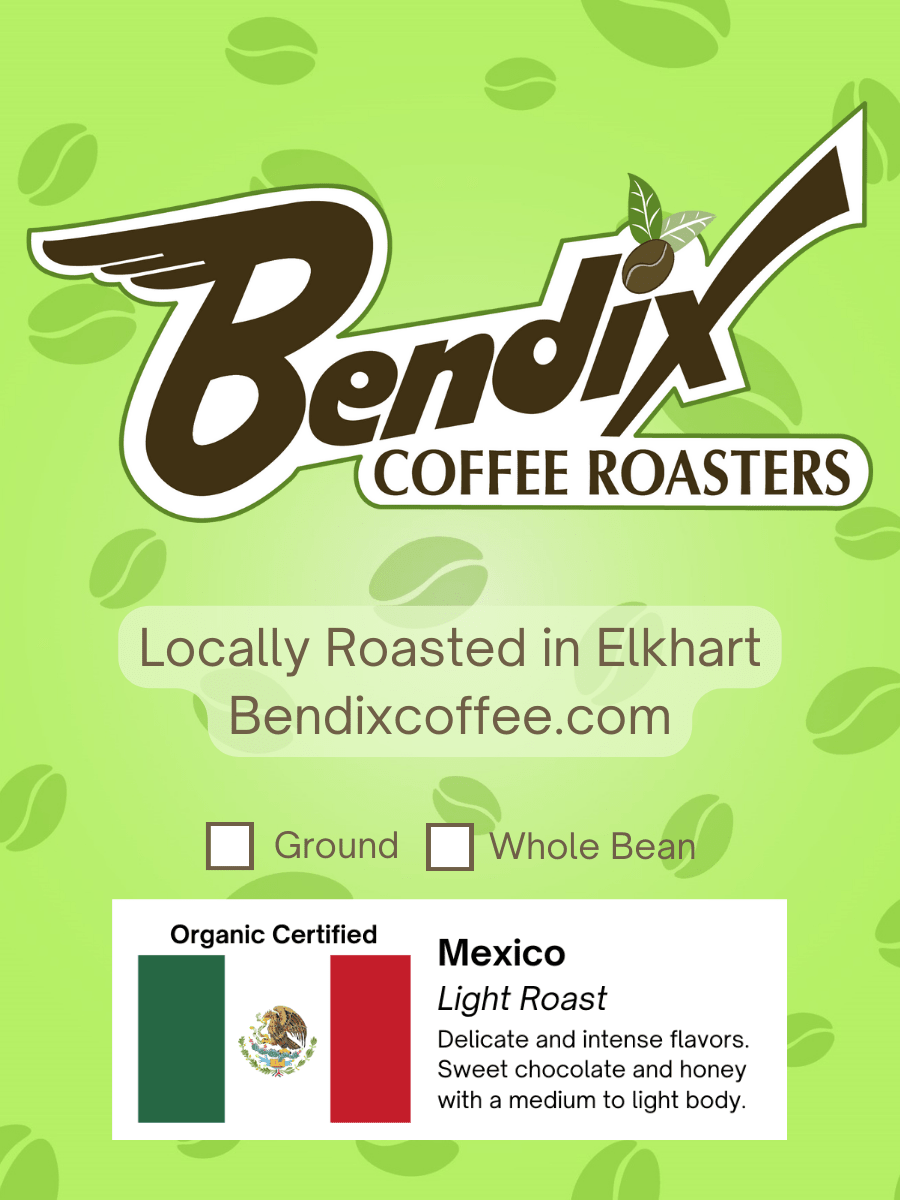 Mexico Light Roast Coffee | Bendix Coffee Roasters - Shop Coffee Hobby