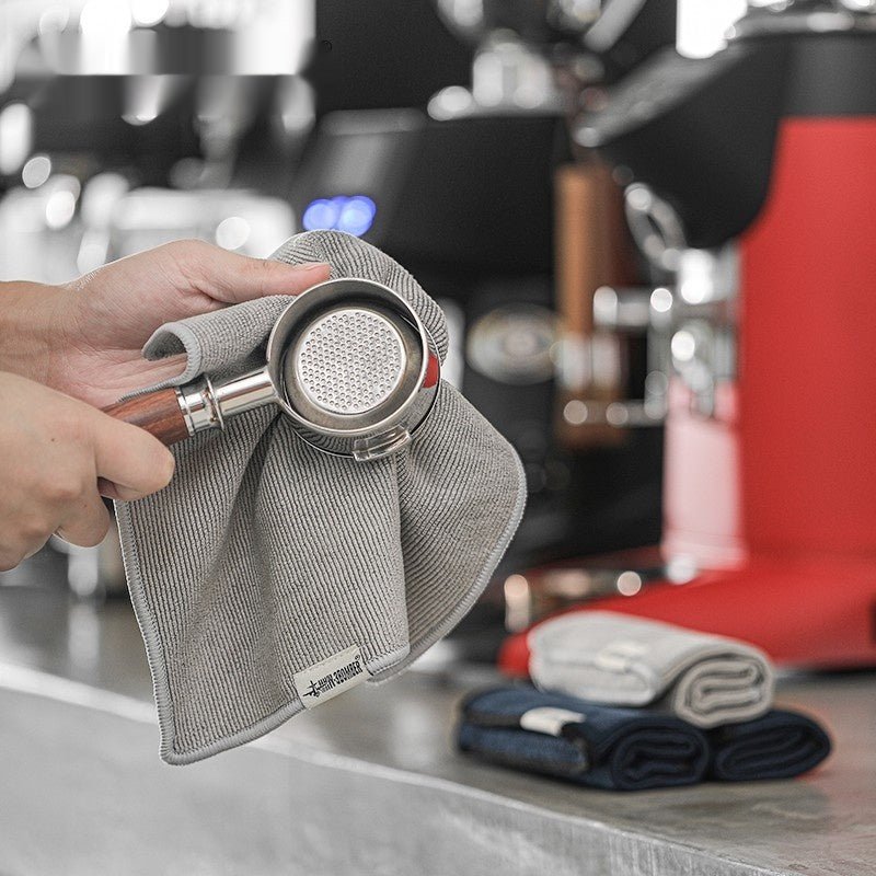 Microfiber Espresso Machine Cleaning Cloth, 28x28cm - Shop Coffee Hobby