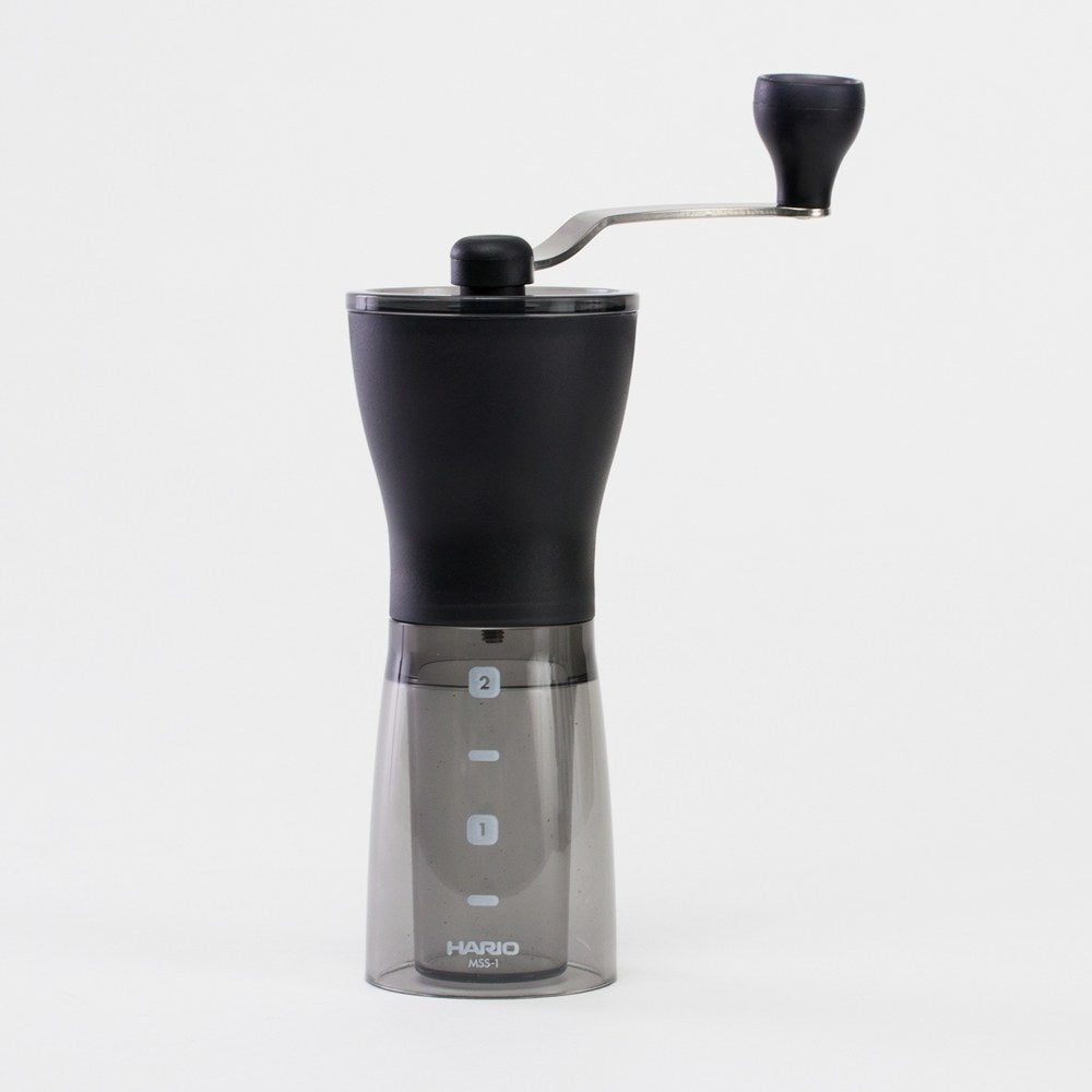 Espresso Parts Mini Slim+ Manual Coffee Grinder, ceramic burrs, 24g capacity