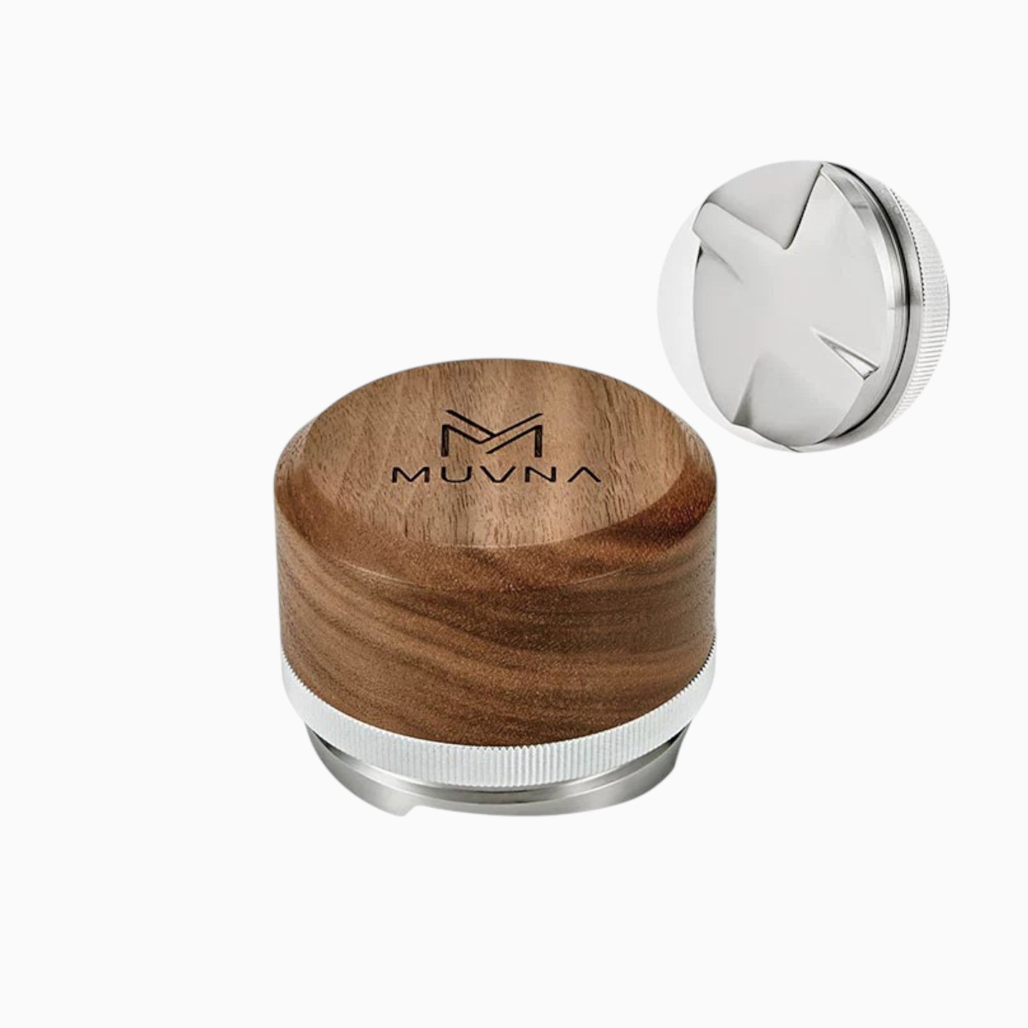 Tamper & Distributor with Wooden Handle - Shop Coffee Hobby