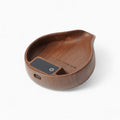 Electronic Walnut Coffee Scale With Leaf Shade - Shop Coffee Hobby