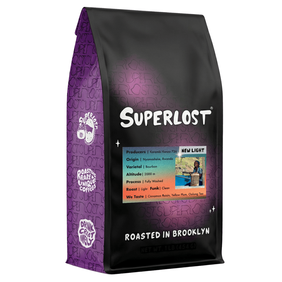 New Light – Rwanda Kanzu 726 Washed Coffee (Karambi, Nyamasheke | Whole Bean or French Press | ½LB–5LB) - Shop Coffee Hobby