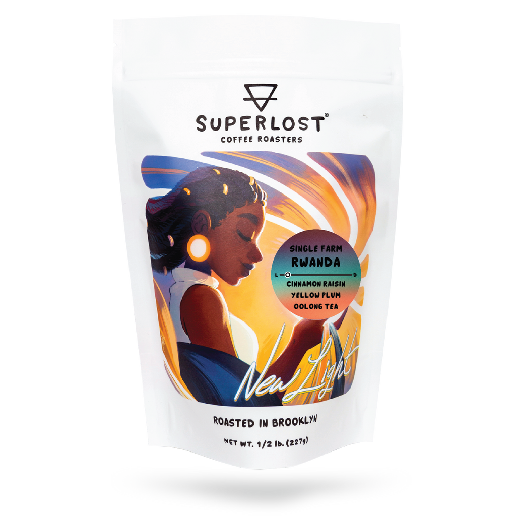 New Light – Rwanda Kanzu 726 Washed Coffee (Karambi, Nyamasheke | Whole Bean or French Press | ½LB–5LB)