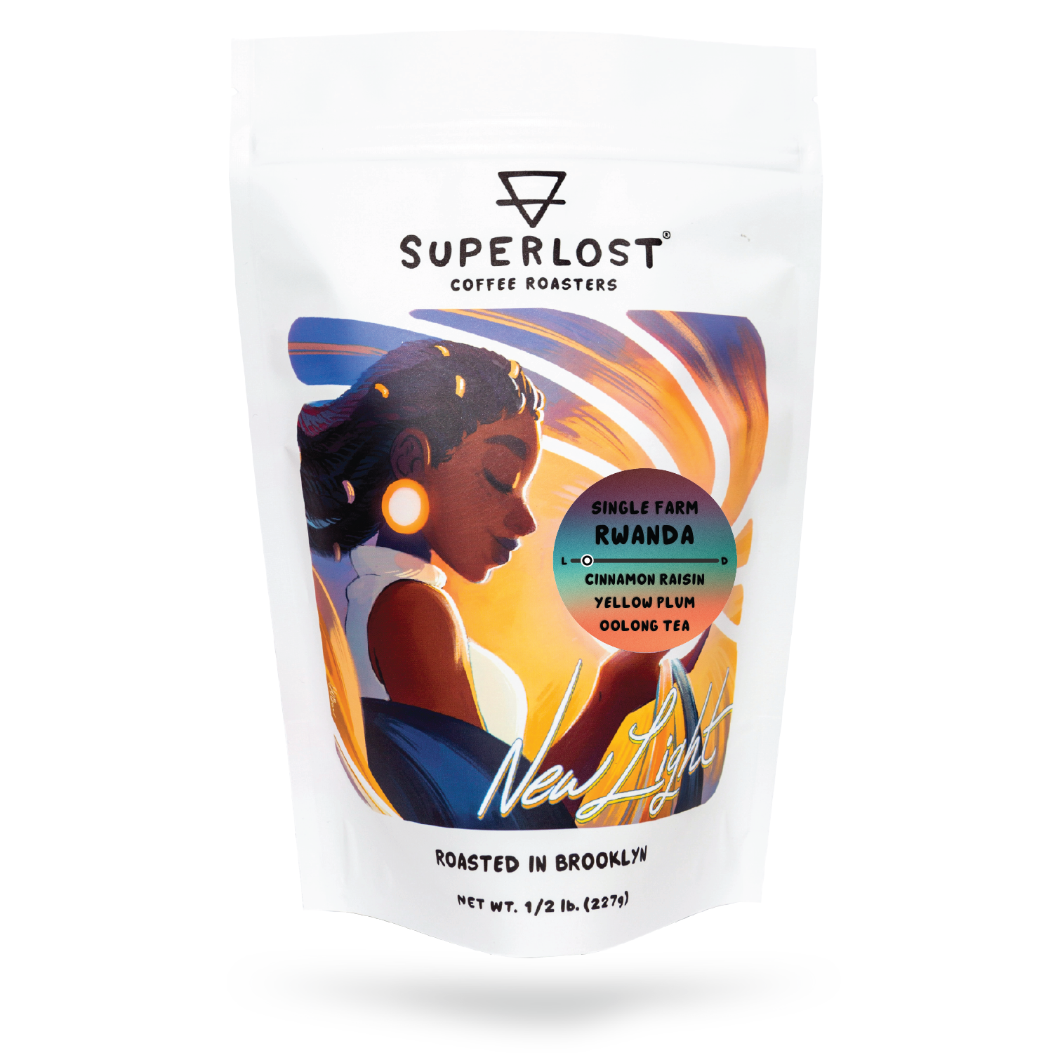 New Light – Rwanda Kanzu 726 Washed Coffee (Karambi, Nyamasheke | Whole Bean or French Press | ½LB–5LB)