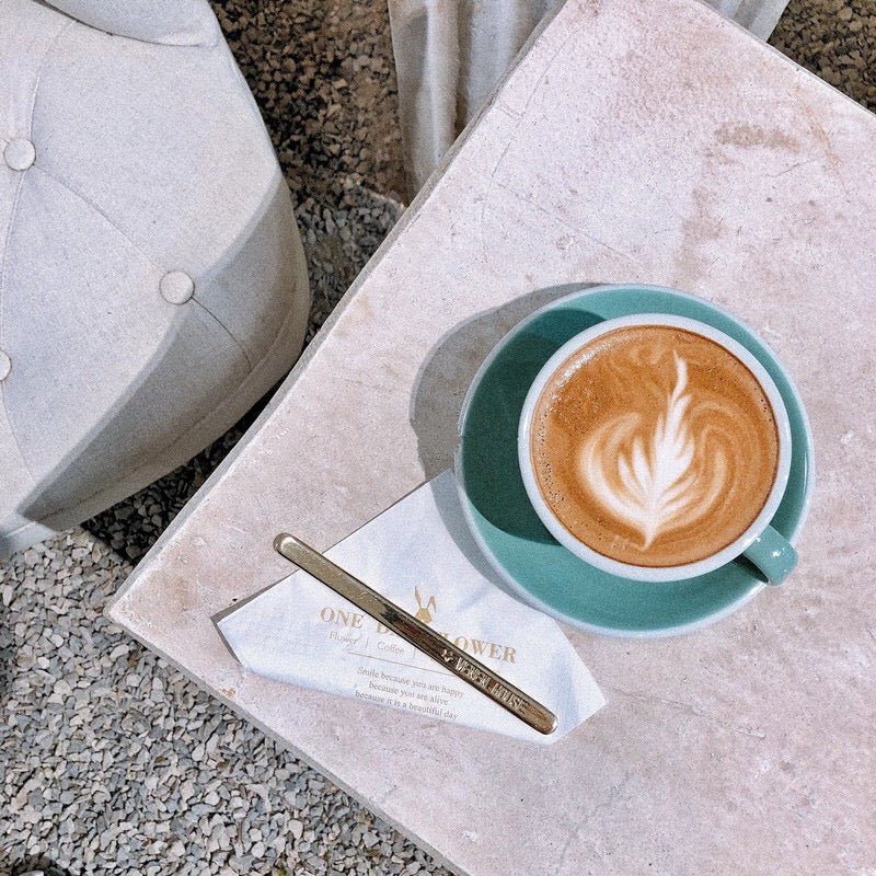 Nordic-Style Ceramic Cappuccino Cup & Saucer Set, 300ml - Shop Coffee Hobby