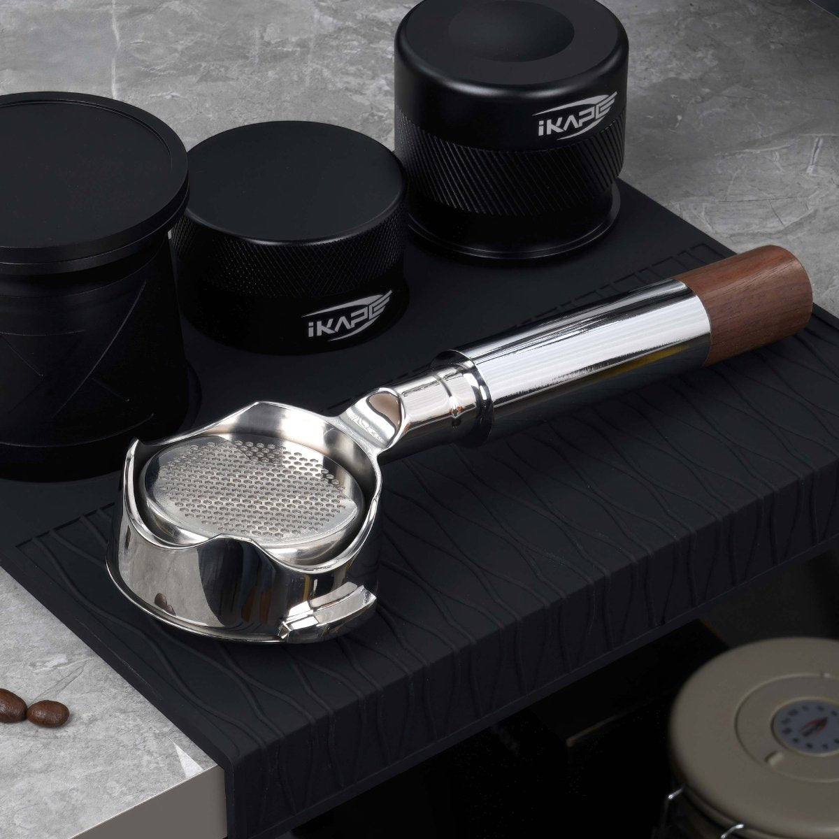 Openwork Bottomless Portafilter with High Extraction Basket - Shop Coffee Hobby