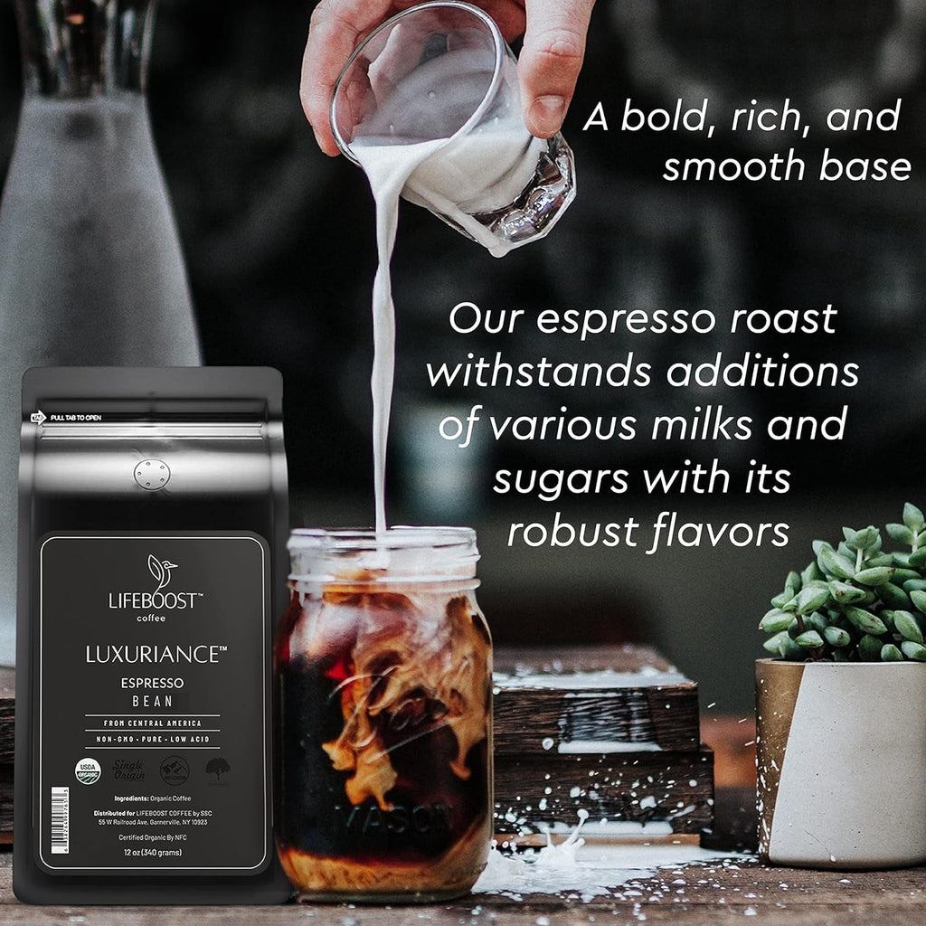 Organic Espresso Whole Bean Coffee - Low Acid Espresso Coffee - Haynesworld General Goods