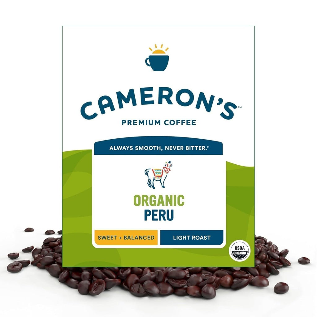 Organic Peru Whole Bean Coffee – 4 lb Bag (Fresh Roasted) - Shop Coffee Hobby