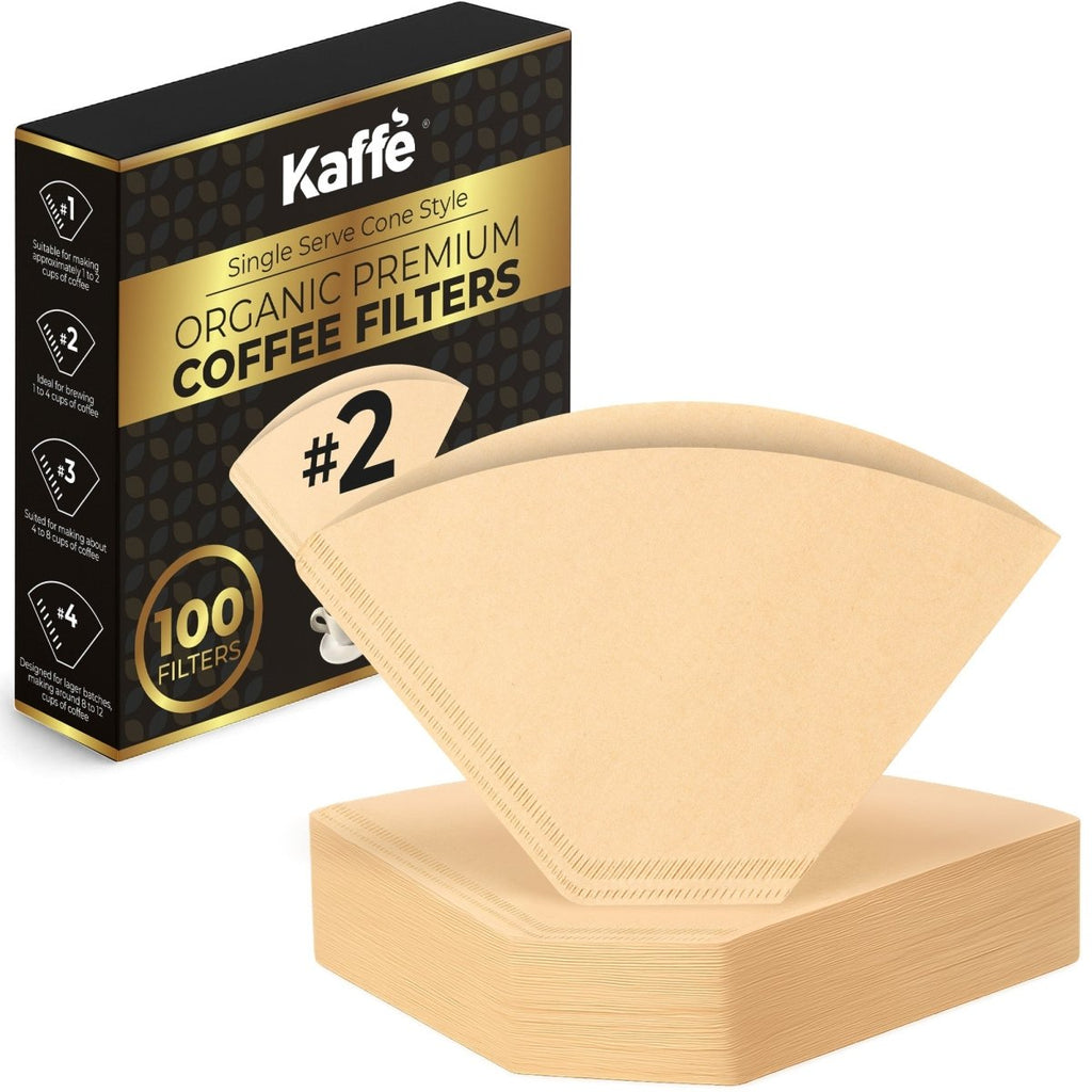 Organic Premium Coffee Filters 2, KFCF02B - Shop Coffee Hobby