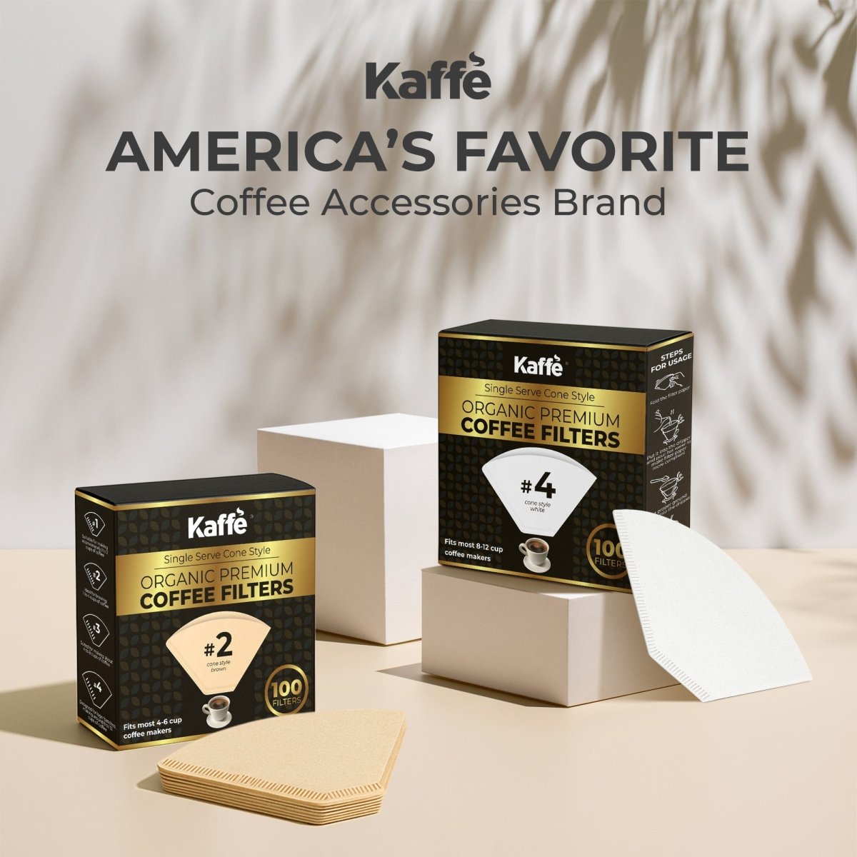 Organic Premium Coffee Filters 2, KFCF02B - Shop Coffee Hobby