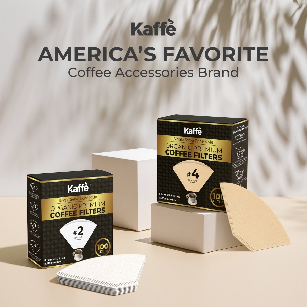 Organic Premium Coffee Filters 2, KFCF02W - Shop Coffee Hobby