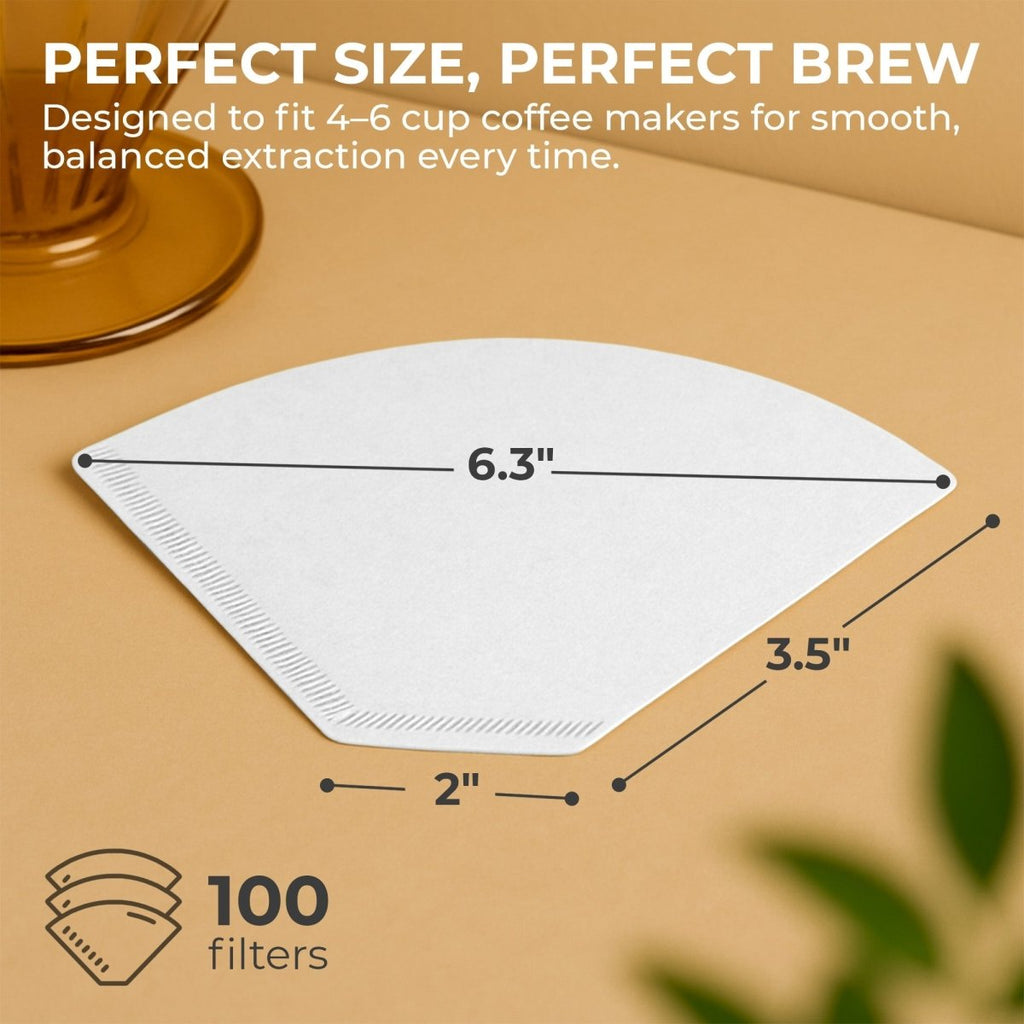 Organic Premium Coffee Filters 2, KFCF02W - Shop Coffee Hobby