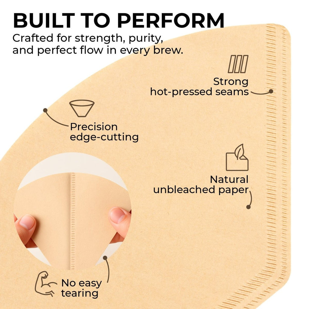 Organic Premium Coffee Filters 4, KFCF04B - Shop Coffee Hobby