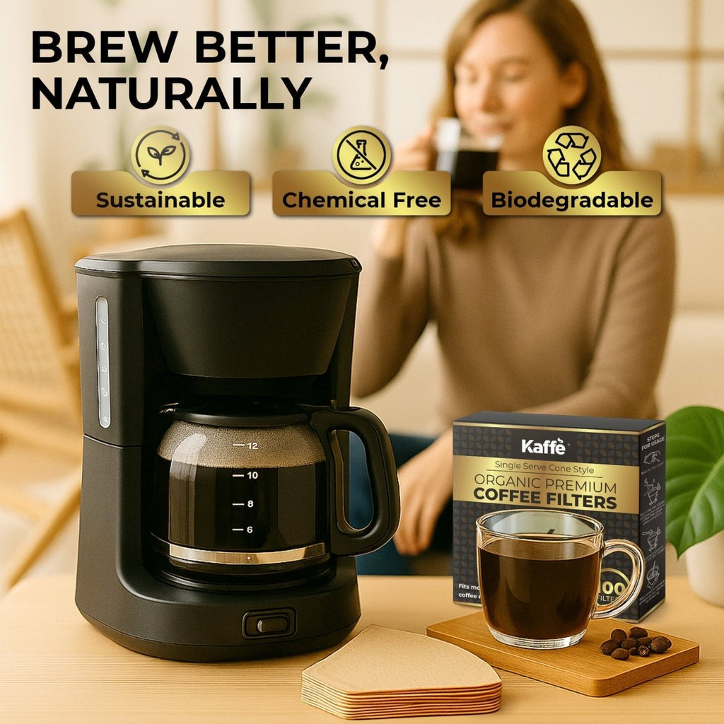 Organic Premium Coffee Filters 4, KFCF04B - Shop Coffee Hobby