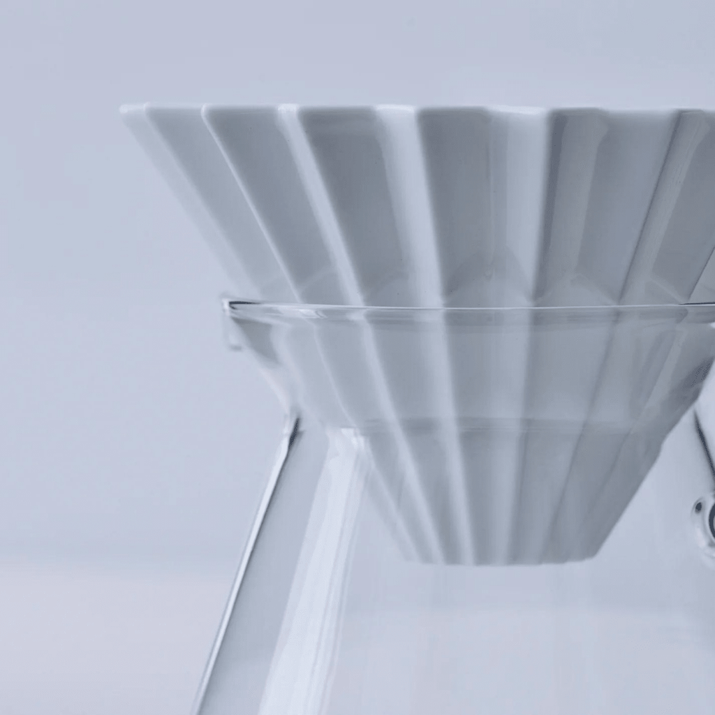 ORIGAMI x HARIO Borosilicate Glass Coffee Server - Shop Coffee Hobby