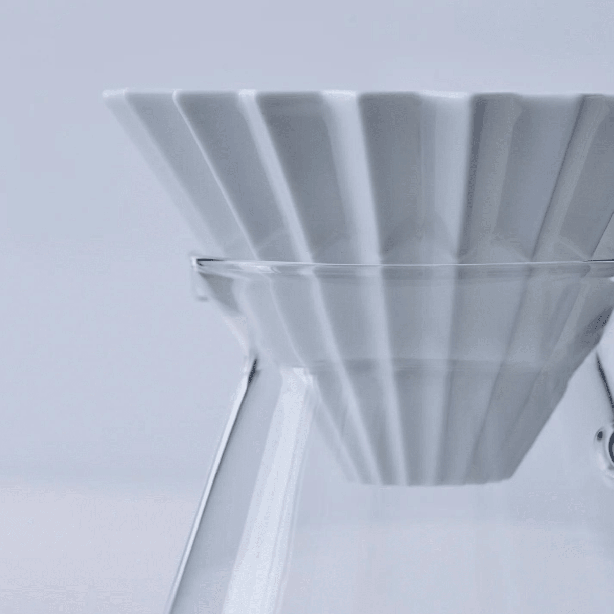 ORIGAMI x HARIO Borosilicate Glass Coffee Server - Shop Coffee Hobby