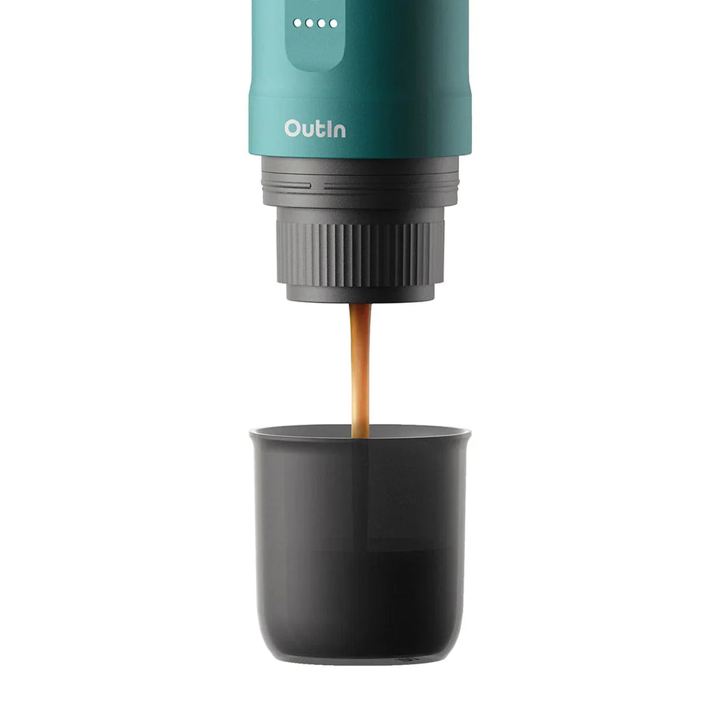 OutIn Nano Portable Electric Espresso Maker – Teal
