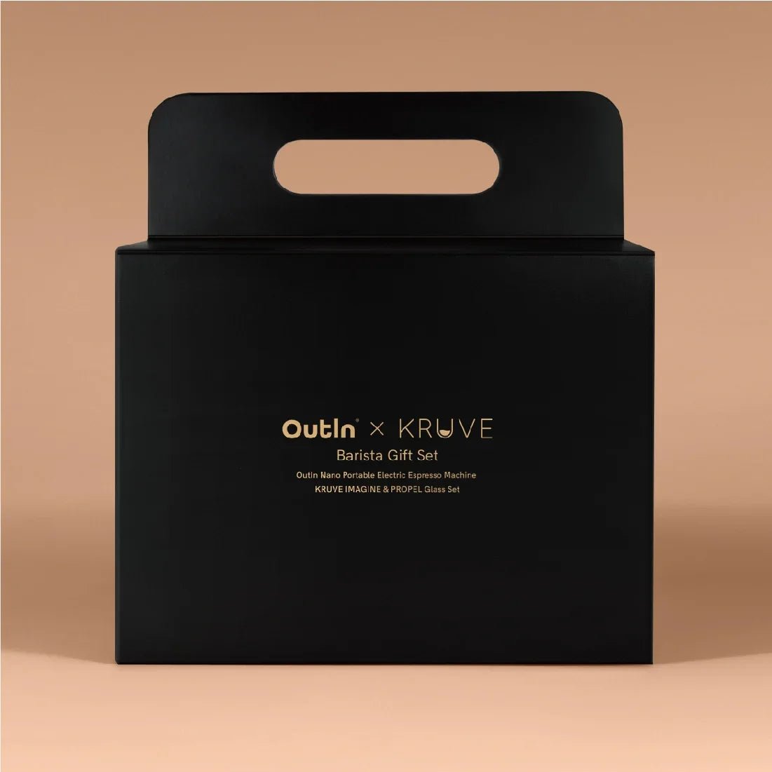 Nano Portable Electric Espresso Machine in OutIn x KRUVE Portable Espresso Barista Gift Set