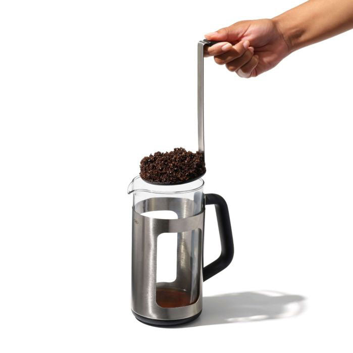 OXO French Press with Grounds Lifter, 32oz - Easy-Clean 8 Cup