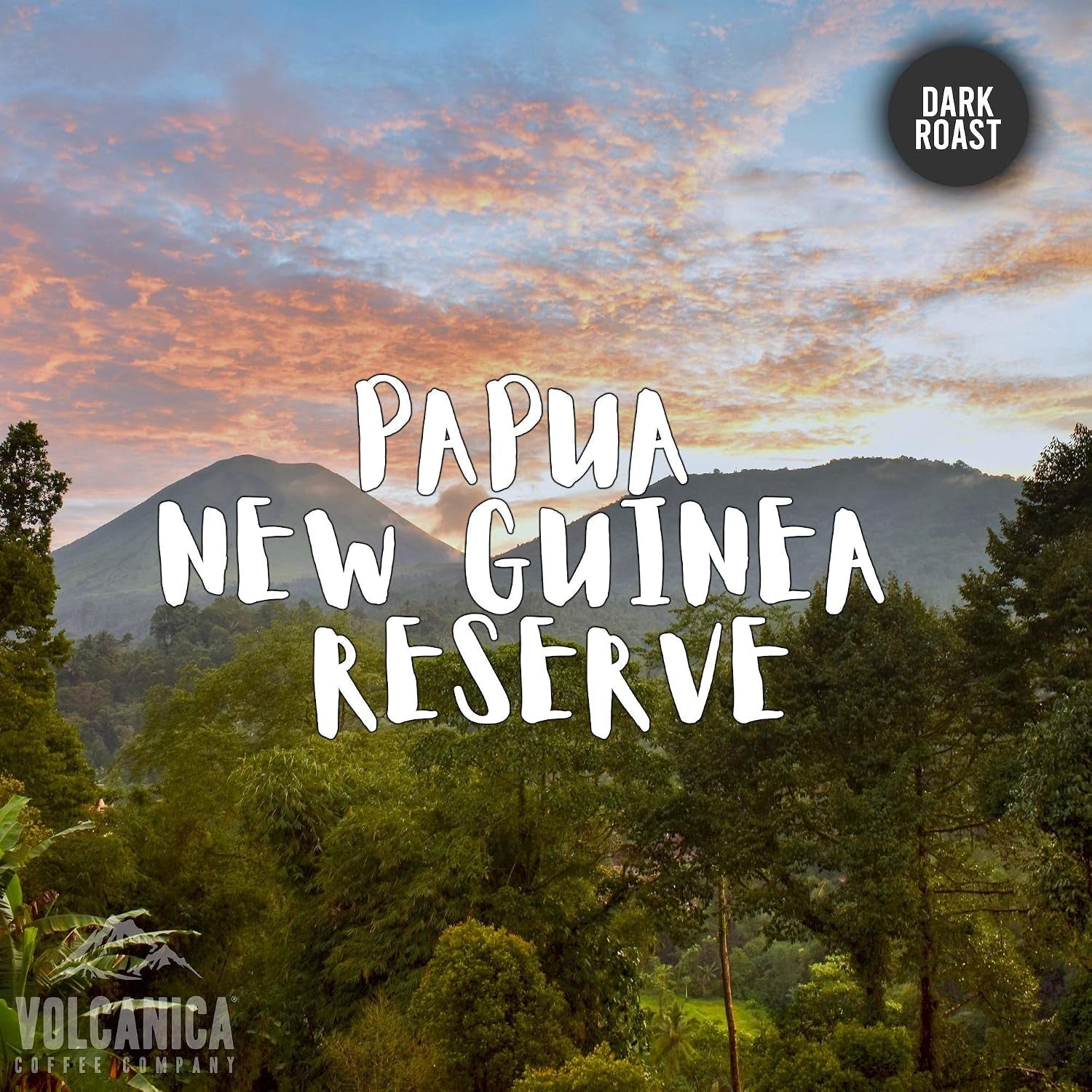 Papua New Guinea Reserve Coffee, Dark Roast, Ground, Fair Trade, Fresh Roasted, 16-Ounce - Haynesworld General Goods