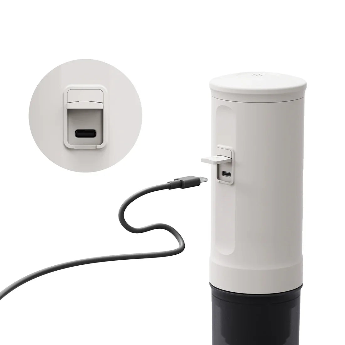 OutIn Nano Portable Electric Espresso Maker – Pearl White